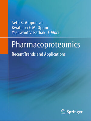 cover image of Pharmacoproteomics